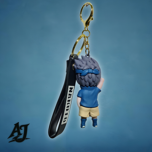 SASUKE UCHIHA ~ Silicone Rubber Keychain