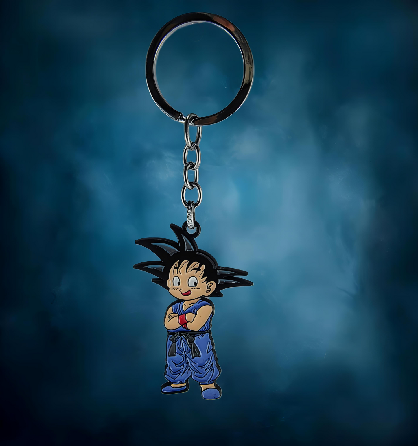 Dragon Ball Z SD Goku PVC Keychain – Chibi Style