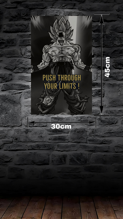 Son Goku from the Dragon Ball poster’s