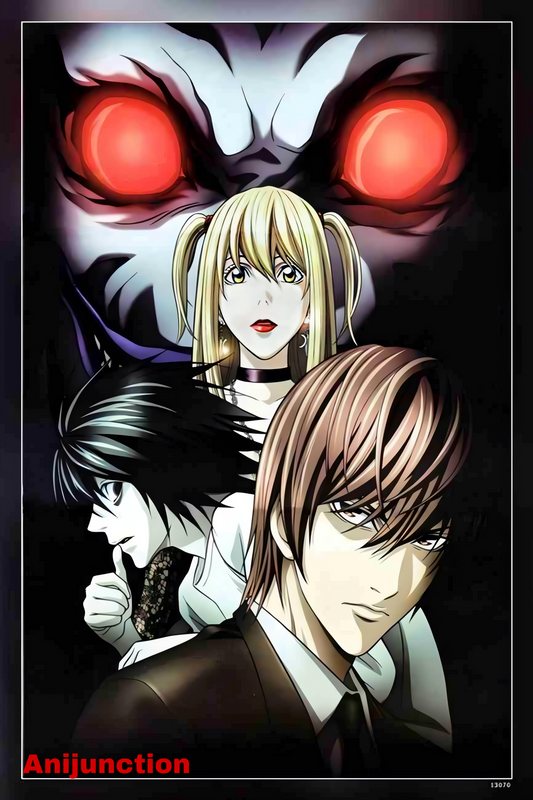 Japanese manga and Death Note posters