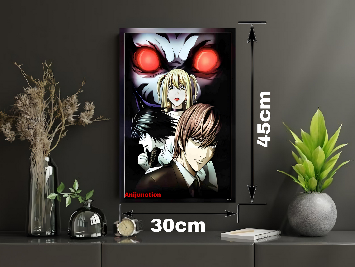 Japanese manga and Death Note posters
