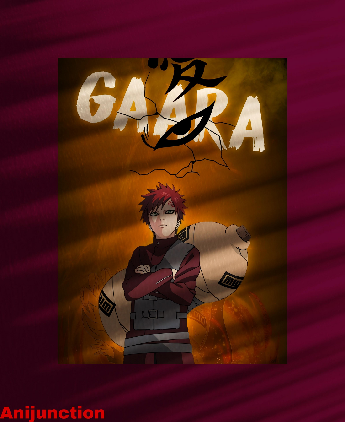 Naruto – Gaara of the Sand Premium Anime Poster
