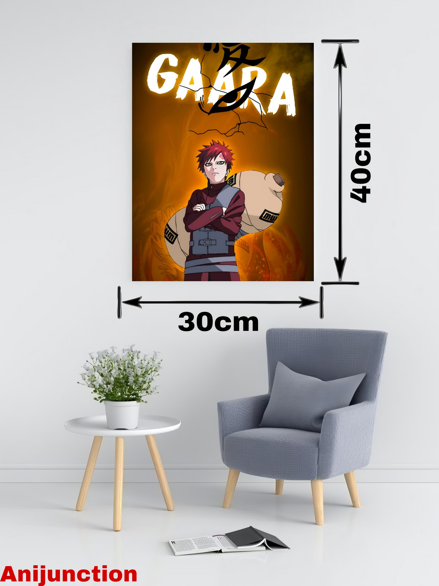 Naruto – Gaara of the Sand Premium Anime Poster