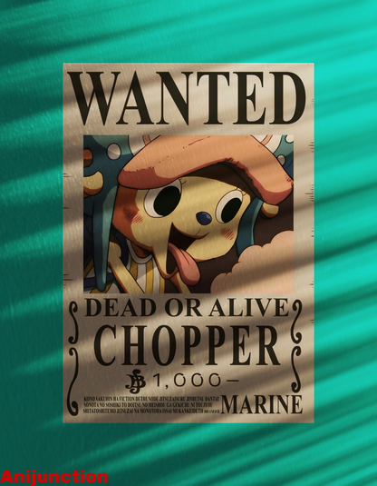 One Piece – Tony Tony Chopper “Wanted” Poster