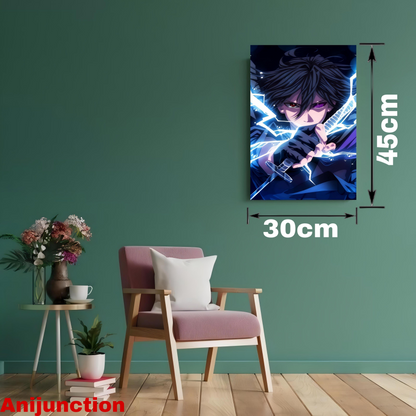 Naruto – Sasuke Uchiha “Sword & Lightning” Poster