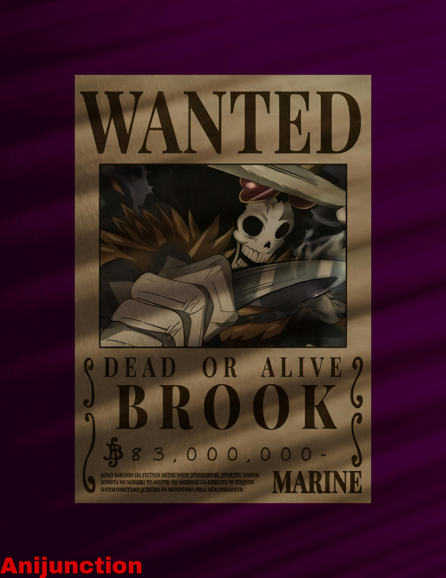 One Piece – Tony Tony Chopper “Wanted” Poster