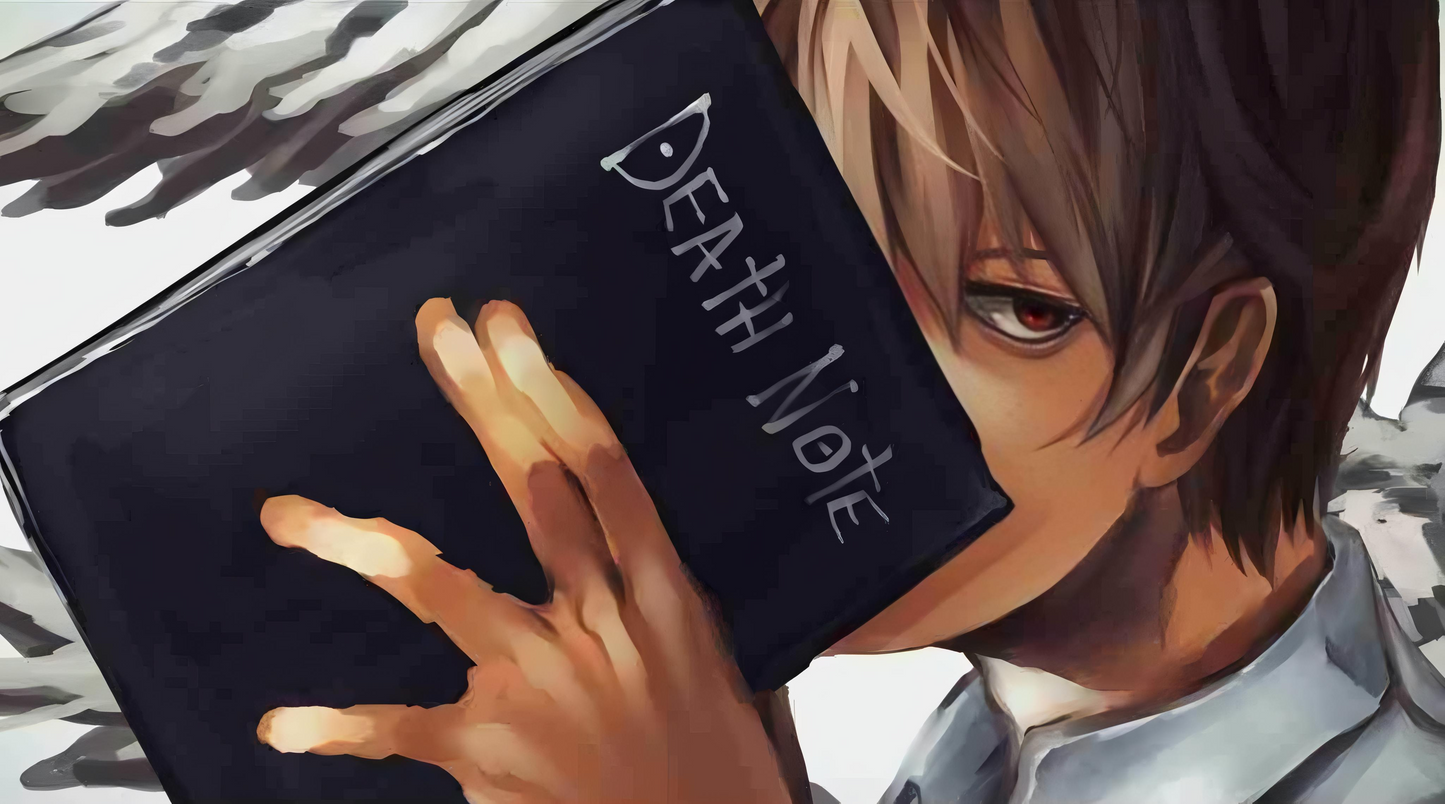 Death Note – Light Yagami Holding the Death Note Poster