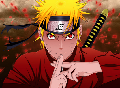 Naruto Uzumaki – The Hero of Konoha posters
