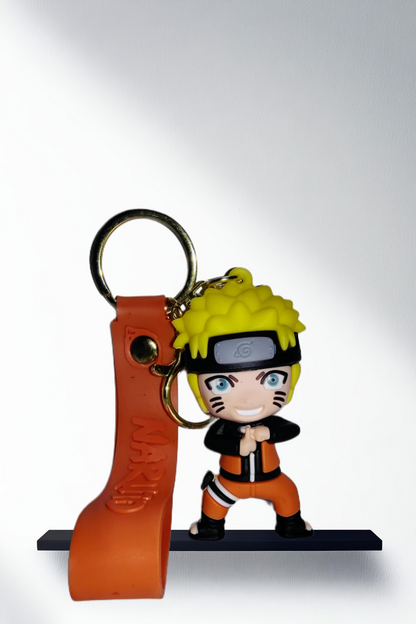 Naruto Uzumaki ~ Silicone Rubber Keychain