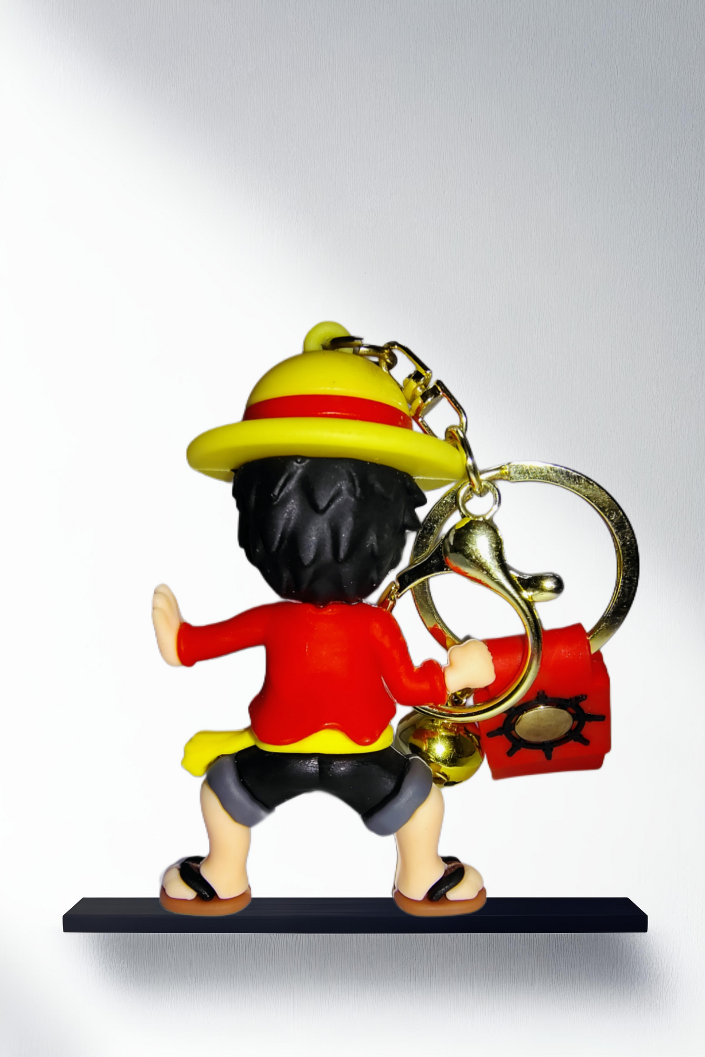 Monkey D. Luffy ~ Silicone Rubber Keychain