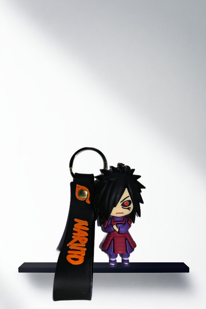 Madara Uchiha ~ Silicone Rudder Keychain