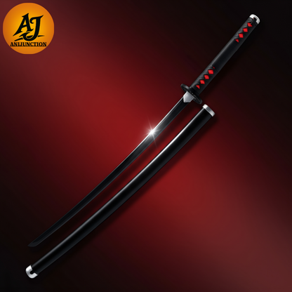 104cm Tanjiro Kamado~ Demon Slayer~ Black Wooden Katana