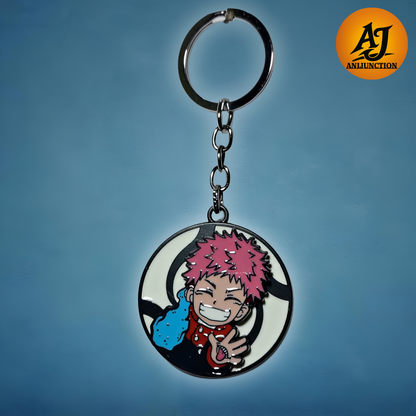 YUJI ITADORI Rotating Keychain