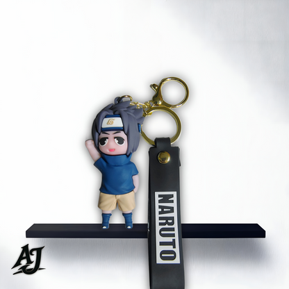 SASUKE UCHIHA ~ Silicone Rubber Keychain