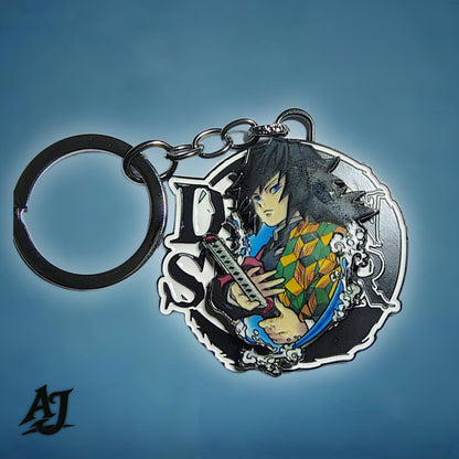 GIYU TOMIOKA Rotating Keychain