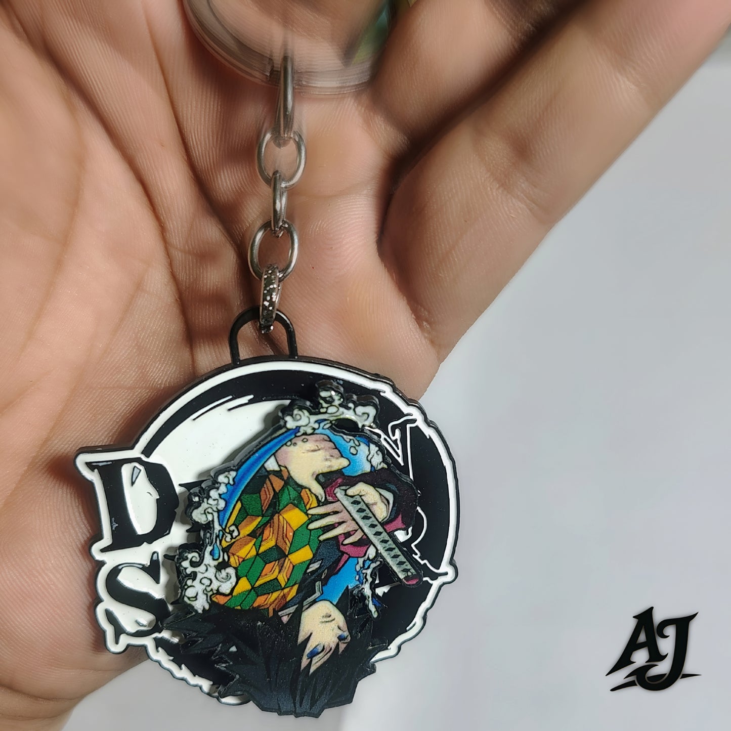 GIYU TOMIOKA Rotating Keychain