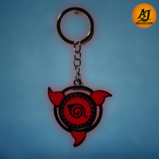 LEAF VILLAGE SYMBOL Rotating Keychain