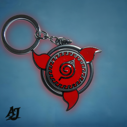 LEAF VILLAGE SYMBOL Rotating Keychain
