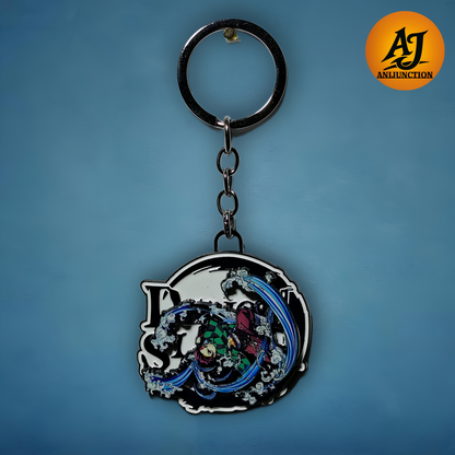 TANJIRO KAMADO Rotating Keychain