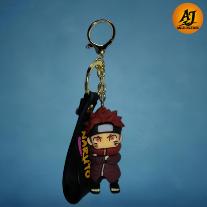 Pain ~ Silicone Rubber Keychain