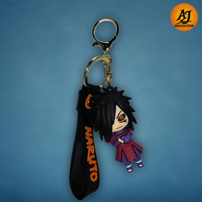 Madara Uchiha ~ Silicone Rudder Keychain