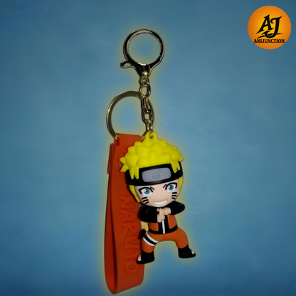 Naruto Uzumaki ~ Silicone Rubber Keychain