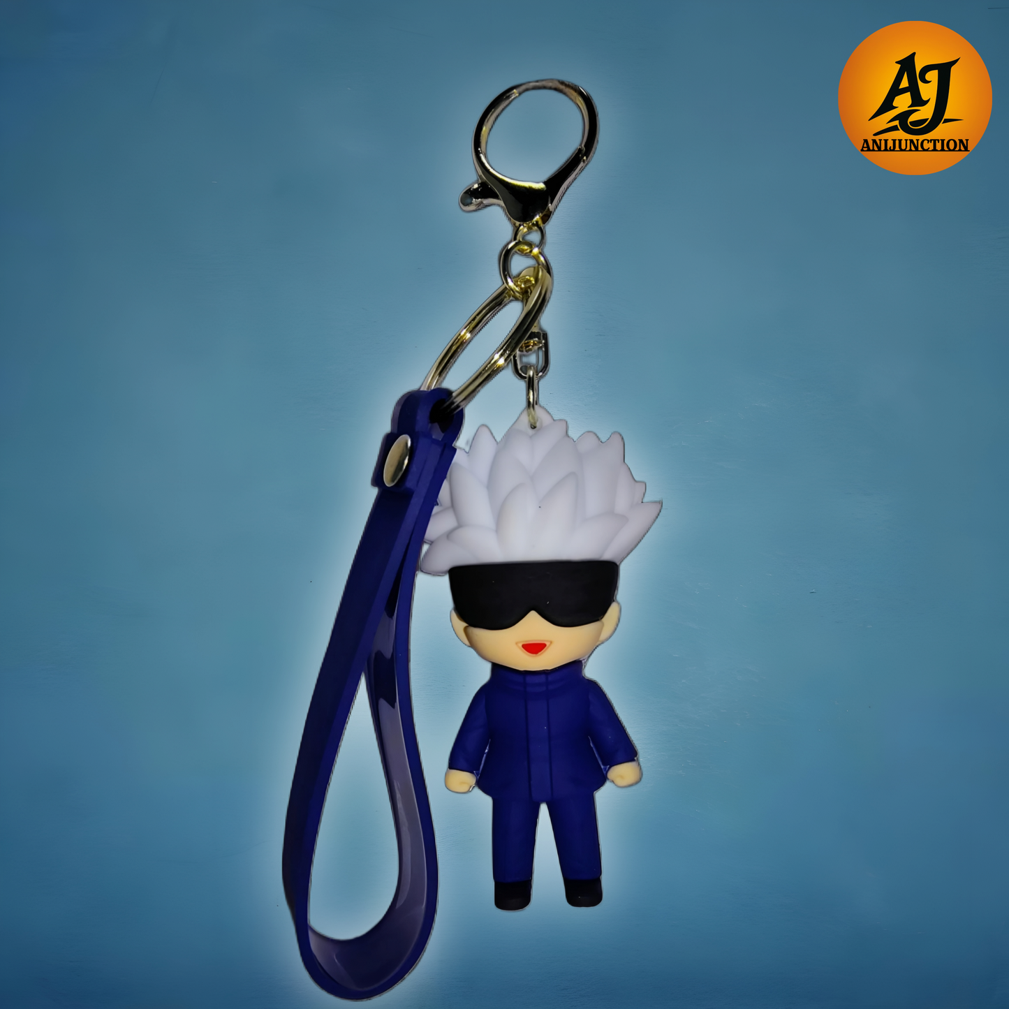 Satoru Gojo ~ Silicone Rubber Keychain