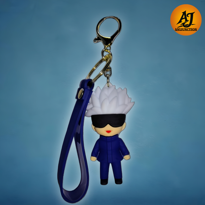 Satoru Gojo ~ Silicone Rubber Keychain