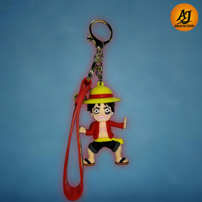 Monkey D. Luffy ~ Silicone Rubber Keychain