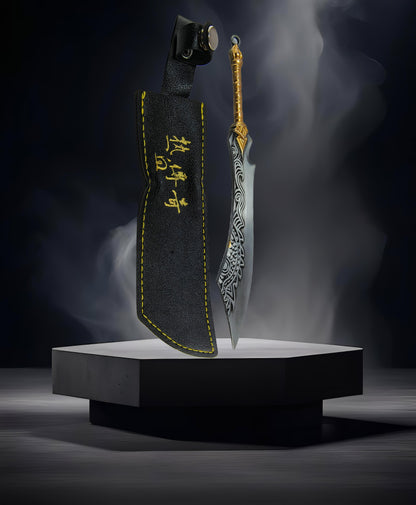 Decorative Spirit Sword with Leather Cover