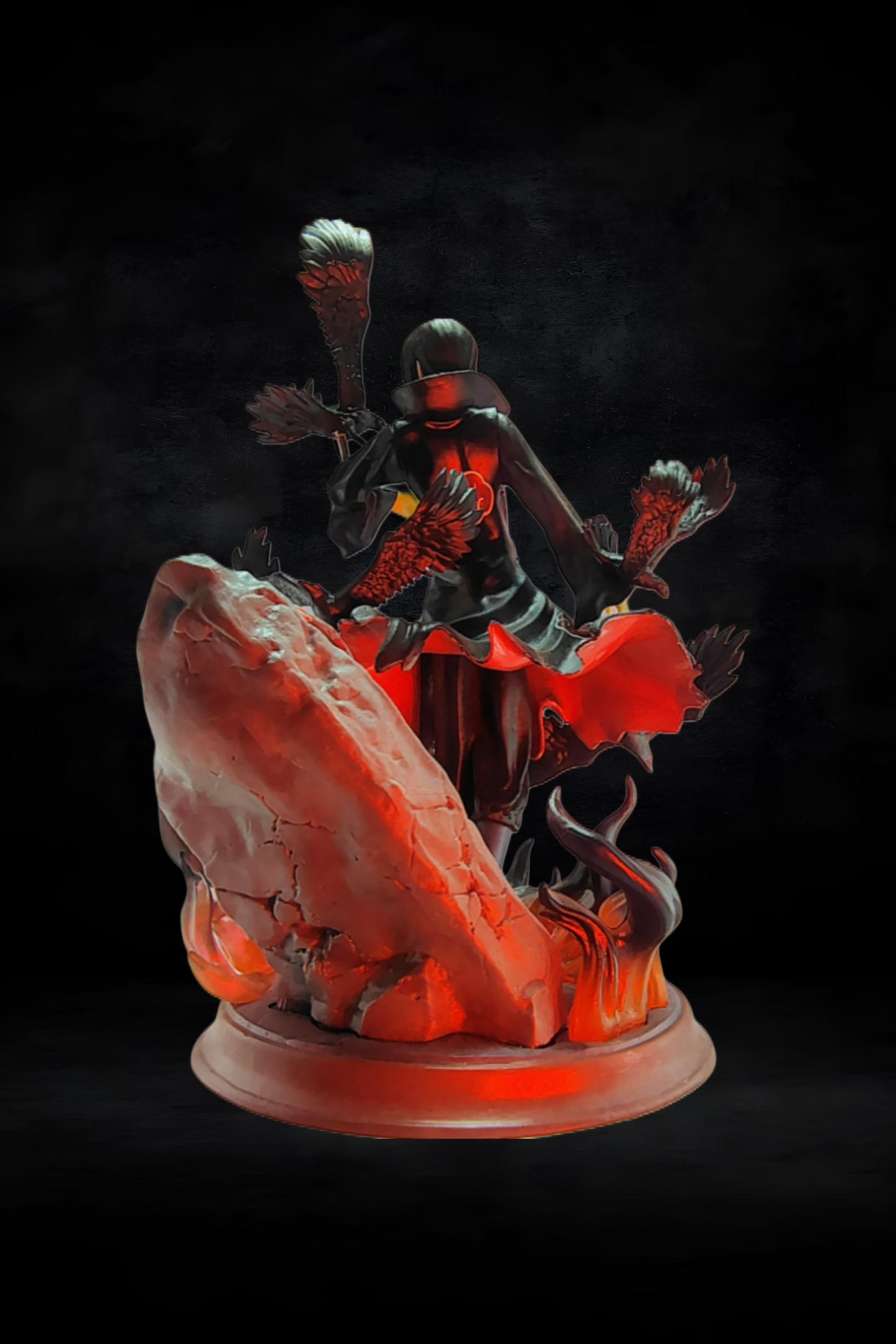 Itachi Uchiha Figurine – Akatsuki Edition
